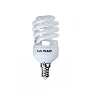 44351-15_Z01, энергосберегающая лампа спираль, E14 теплый белый 15Вт