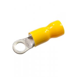 НКИ 6.0 4, наконечник кольцевой изолированный под винт М4 на провод 2.5-6.0мм2 (SG57613)