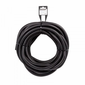 Труба автомобильная гофрированная ПП ø12,7 мм, разрезная, (бухта 10 м/уп.)