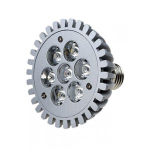 FEX162 E27, 7x1W 220В лампа светодиодная, цвет теплый белый