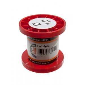 Припой ПОС61 ПРВ 1.0мм катушка  50г