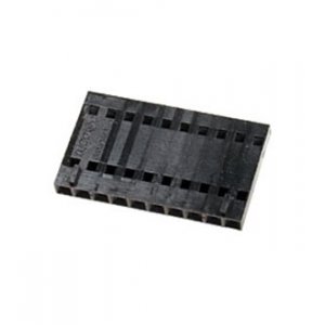 104257-9, розетка на кабель 10 контактов шаг 2.54мм AMPMODU