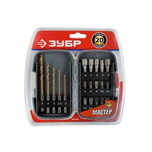 26055-H20, Набор 20 насадок для дрели и шуруповерта