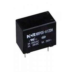 NRP05-C-12D, Реле 1 переключающий контакт 12В 3A, 250VAC