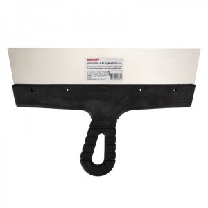 Шпатель фасадный 300 мм нержавеющая сталь, пластмассовая ручка