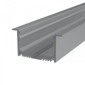 Профиль врезной алюминиевый 6332-2 REXANT, 2 метра