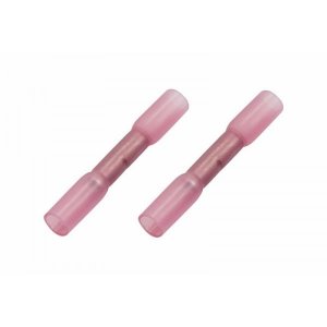 СОЕДИНИТЕЛЬНАЯ ГИЛЬЗА изолированная термоусаживаемая  L-37мм 0.5-1мм² (ГСИ-т 1.0 / ГСИ-т 0,5-1,0 / KY-1) красный  REXANT