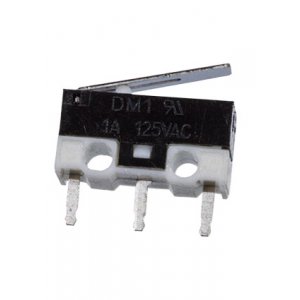 DM1-04P-30G-G, микропереключатель с лапкой 125В 1A