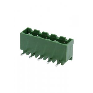 ME030-508-05P, клеммник на плату угловой шаг 5.08мм 5 контактов