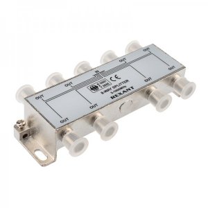 ДЕЛИТЕЛЬ  (2521) ТВ х 8 под F разъём 1000 REXANT