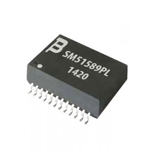 SM51589PEL, трансформатор LAN 12.2x17.55x5mm, 350uH SMD