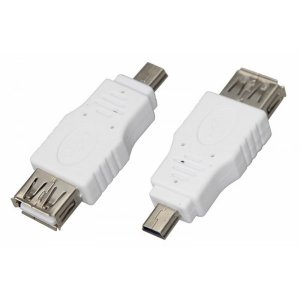 Переходник  гн USB-A (Female) - шт Mini USB 5pin (Male)  REXANT