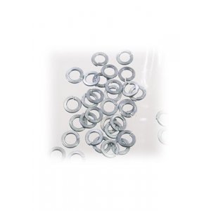 Шайба гроверная под М4 DIN 127B, сталь 1017, Sном.=2.10мм, Dвн.ном.= 4.40мм, 35шт.