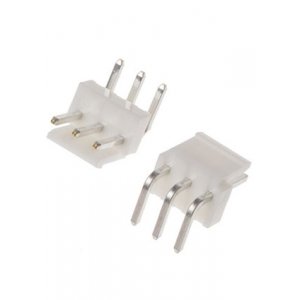 B3PS-VH (LF)(SN), штыревая вилка 3 контакта шаг 3.96мм угловая, серия VH