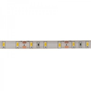 LED лента 12 В, 12 мм, IP65, SMD 5730, 60 LED/m, 12 V, Белый (6000 K) (катушка 5 метров)