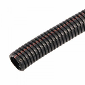 Трубa автомобильная гофрированная ПП ø6,8 мм, разрезная, негорючая (бухта 50 м/уп.)  DKС