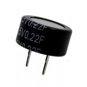 GTSE-5R5-224ZC, ионистор 0.22Ф 5.5В горизонтальный