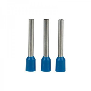 НАКОНЕЧНИК ШТЫРЕВОЙ ВТУЛОЧНЫЙ изолированный   F-18мм 2.5мм² (НШВи 2.5-18 / E2518) синий  REXANT