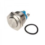 Кнопка  антивандальная Ø16  Б/Фикс (2с винт) (ON)-OFF выпуклая (A16-A3) REXANT