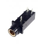 ST-008G-05, моно гнездо на плату  6.35мм