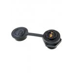 PY07-2ZY, вилка на корпус пластик. IP67 2 контакта 4А 250В