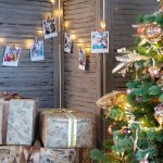 Деревянные прищепки «Елочки» (6 шт.) розовые 14.5x4.5x1.6 cм