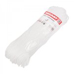 Шнур с сердечником "REXANT" 4мм 100м (белый)