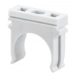 Крепеж-клипса для трубы ø 40 мм, серая (30 шт./уп.) REXANT