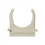 Крепёж-клипса для труб ø25 мм, серая (100 шт/уп)   REXANT