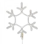 Фигура "Снежинка",  белая, 45*38 см