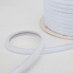 Гибкий неон SMD, форма – D (16х16 мм) белый, супер яркий (120 LED/м), 50 м (c комплектом подключения)