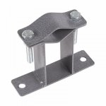 Кронштейн для мачт плоский 100мм П-образный  REXANT