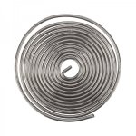 Припой с канифолью ПОС-61 REXANT, 1 м, Ø1.5 мм, (олово 61%, свинец 39%), спираль, конверт