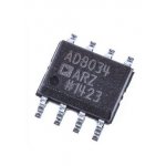 AD8034ARZ, сдвоенный малошумящий ОУ 80МГц 5-24В  [SO-8]