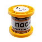 Припой ПОС40 ТР 1.5мм катушка 100г