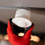 Датчик движения точечный микроволновой ДДТМ 01, 360°,1200Вт,10-2000Лк, 3-10 м,10-900 сек REXANT