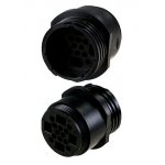 207486-2, CPC23-16, КОРПУС РОЗЕТКИ КАБ.  ДЛЯ ШТЫР.КОНТ. XII И III+ 16