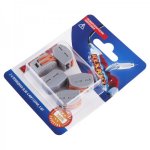 Соединительная клемма многоразовая, 2-х проводная, серая (0,08-4 мм²),  (5шт.)  REXANT