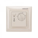 Терморегулятор механический RX-308B (бежевый) REXANT (совместим с Legrand серии Valena)