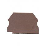 NPP AVK 2,5-10(коричневый), 444128 Концевой сегмент на клеммники AVK(2,5-10)/ AVK RD (2,5-4)