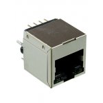 1-1734577-1, RJ45 розетка 8P8C экранированная MOD-JK Cat.3