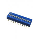 DS-12BBU-G, DIP переключатель 12 поз. (аналог SWD1-12 ВДМ 1-12)