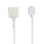 Коннектор соединительный для RGB светодиодных лент с влагозащитой шириной 10 мм и контроллеров