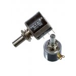 534B1101JC, Потенциометр 100 Ом 5% 2W 10(Elec)/10(Mech)Turns 6.34mm