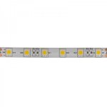 LED лента 24 В, 10 мм,  IP65, SMD 5050, 60 LED/m,  ТЕПЛЫЙ БЕЛЫЙ (3000 К) (катушка 5 метров)