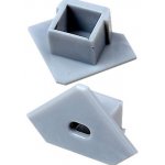 PDS45-T ЗАГЛУШКА С ОТВЕРСТИЕМ ДЛЯ АЛЛЮМИНИЕВОГО ПРОФ. PDS45-T