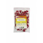 КЛЕММА ПЛОСКАЯ изолированная штекер - 4.8мм 0.5-1.5мм² (РПи-п 1.5-(4.8) / РПИп 1,25-5 / MDD1.25-187(8)) красный  REXANT
