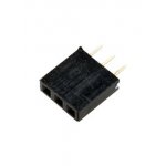 PBS-3, гнездо на плату шаг 2.54мм 1x3 прямое