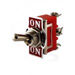 SQ0703-0028, переключатель-тумблер ON-OFF-ON 1 группа контактов 1122 (П2Т-1)