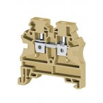 AVK4 RD (бежевый), 304219RP Клеммник на DIN-рейку 4мм.кв.